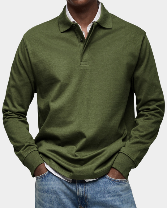 The Harrington™ Classic Long-Sleeve Polo - Buy 1, Get 1 50% OFF!