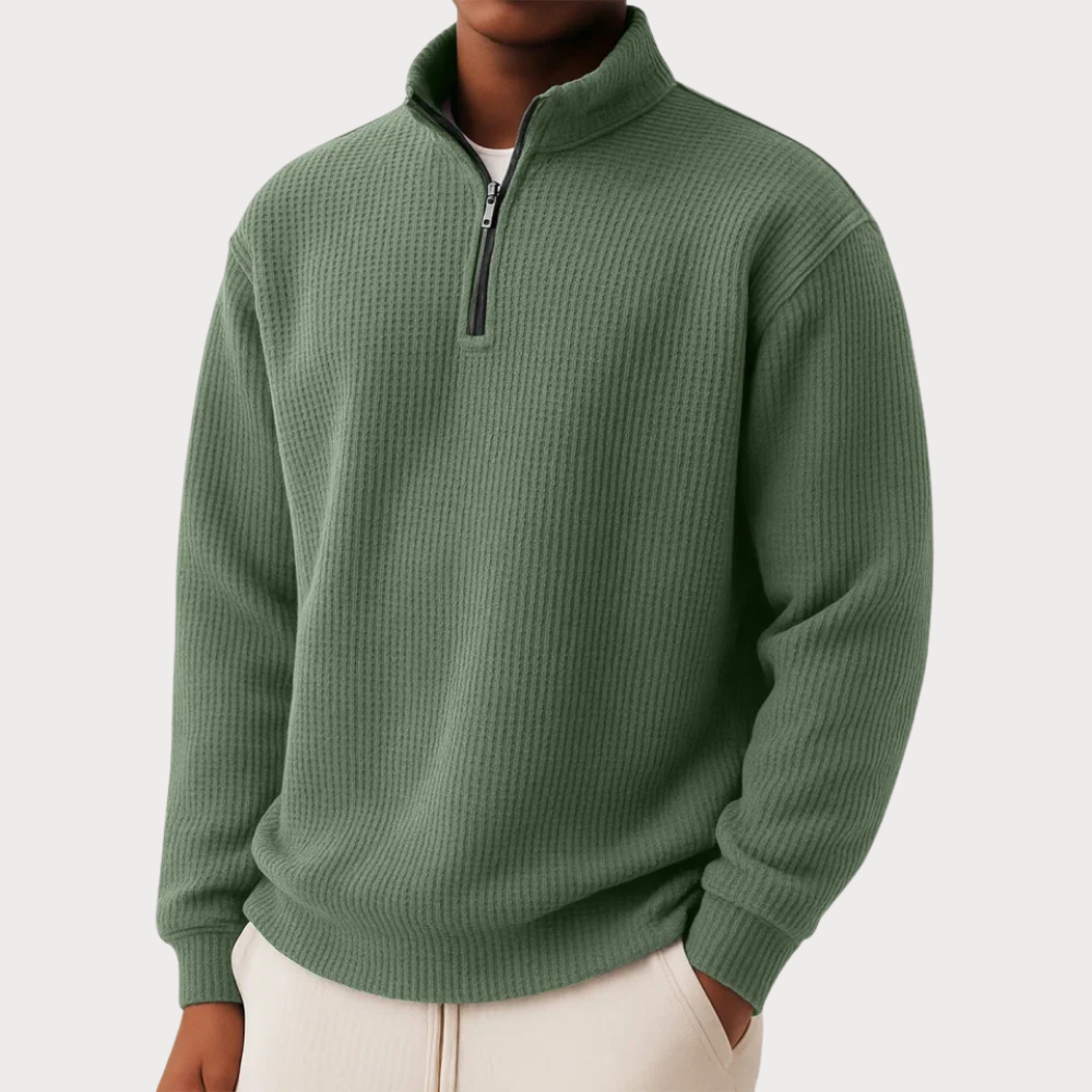 Ethan™ Essential Quarter-Zip Knit Sweater