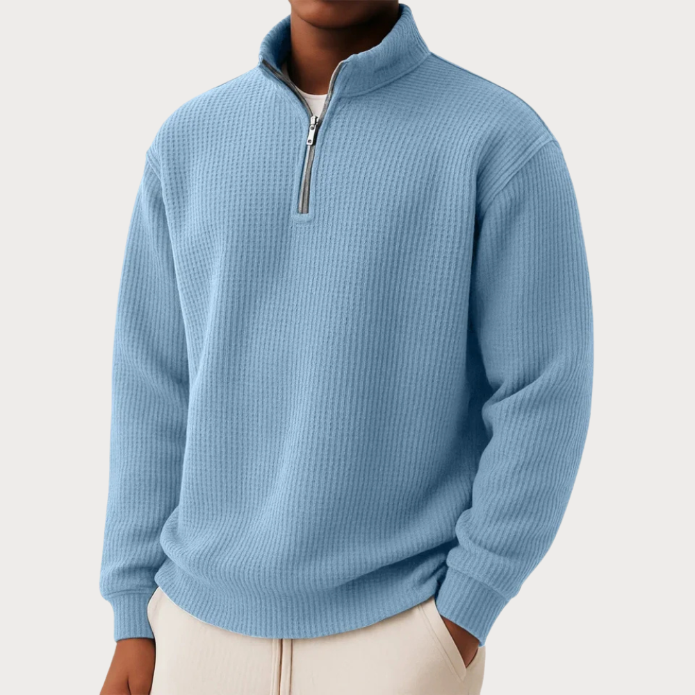 Ethan™ Essential Quarter-Zip Knit Sweater