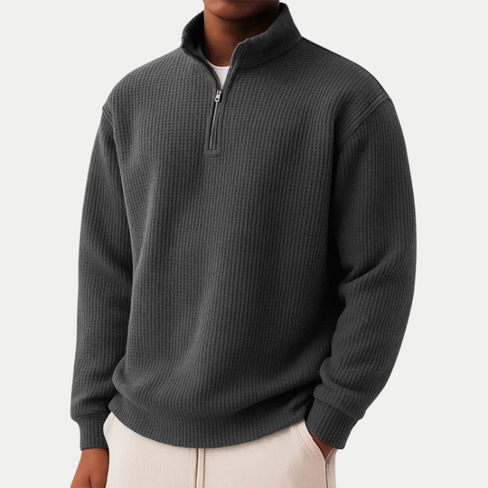 Ethan™ Essential Quarter-Zip Knit Sweater