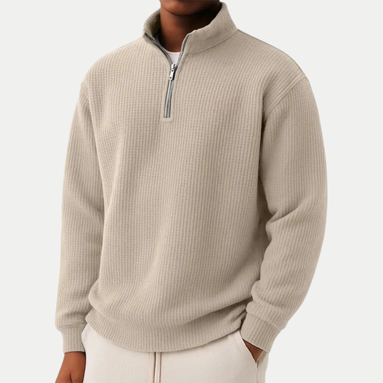 Ethan™ Essential Quarter-Zip Knit Sweater
