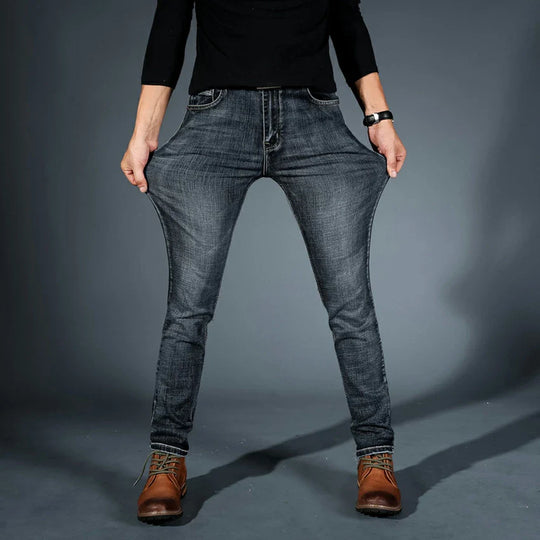 Caden™ Straight-Leg Stretch Denim Jeans