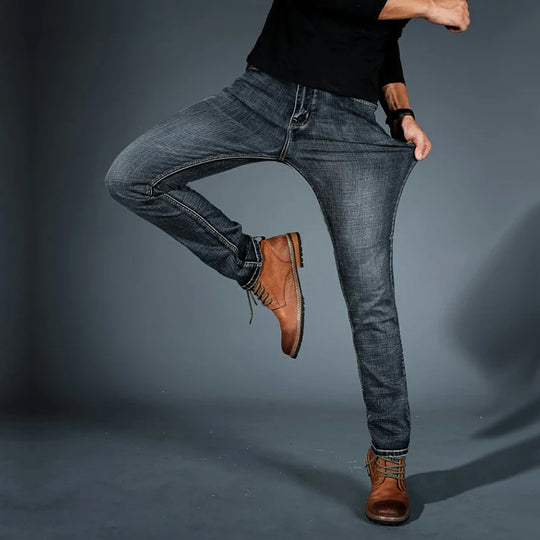 Caden™ Straight-Leg Stretch Denim Jeans