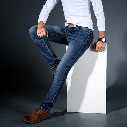 Caden™ Straight-Leg Stretch Denim Jeans