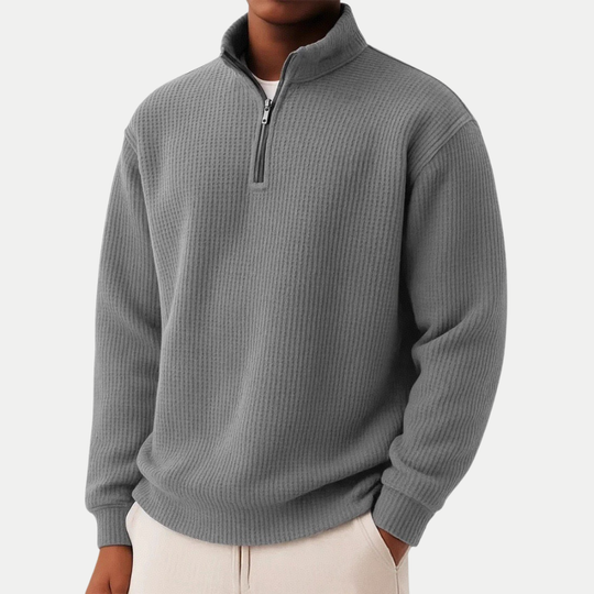 Ethan™ Essential Quarter-Zip Knit Sweater