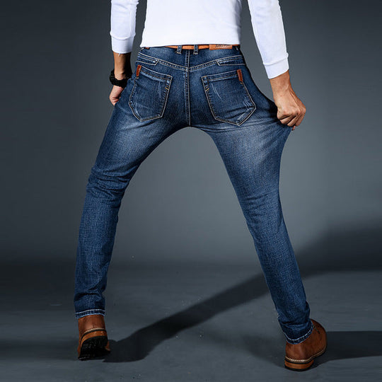 Caden™ Straight-Leg Stretch Denim Jeans