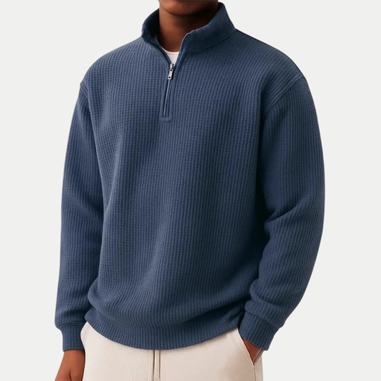 Ethan™ Essential Quarter-Zip Knit Sweater