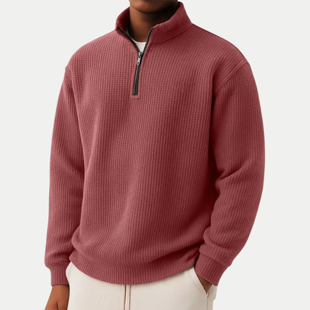Ethan™ Essential Quarter-Zip Knit Sweater