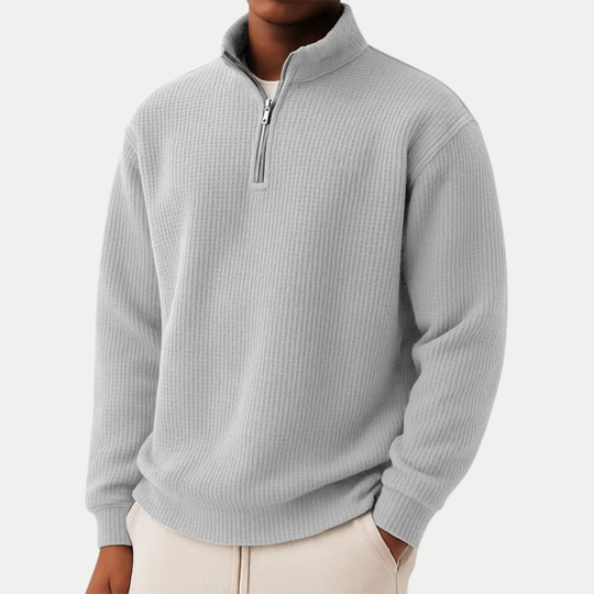 Ethan™ Essential Quarter-Zip Knit Sweater