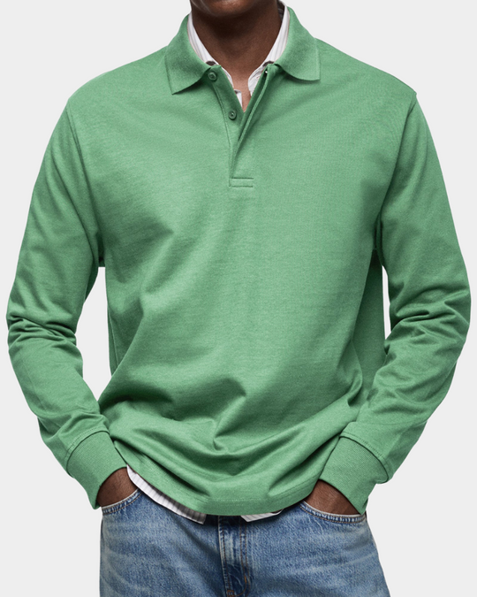 The Harrington™ Classic Long-Sleeve Polo - Buy 1, Get 1 50% OFF!