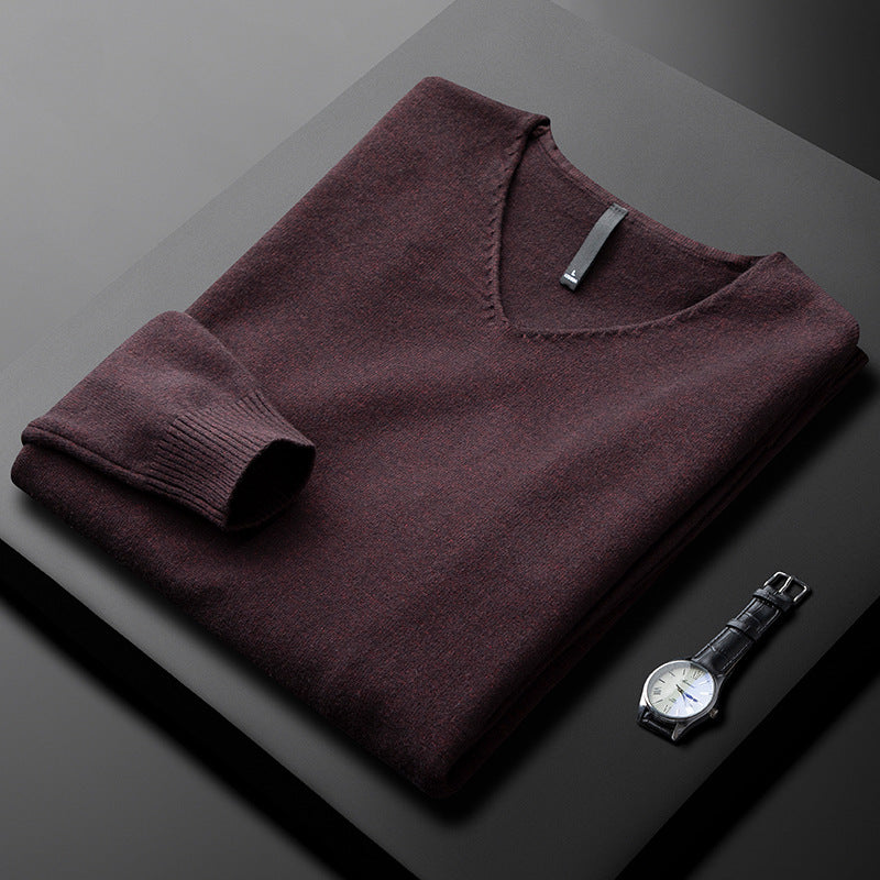 Brenton Cashmere V-Neck