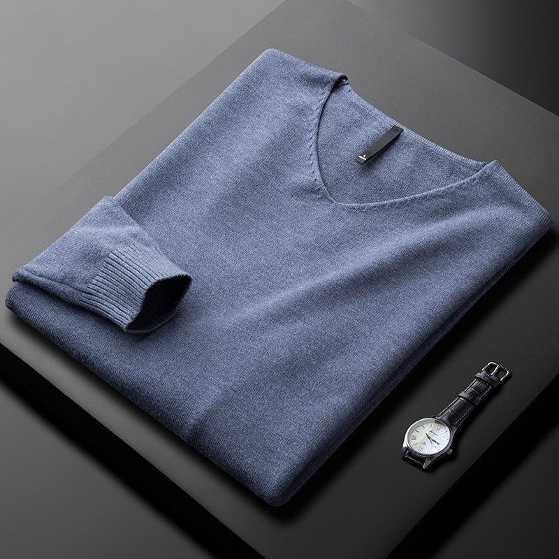 Brenton Cashmere V-Neck