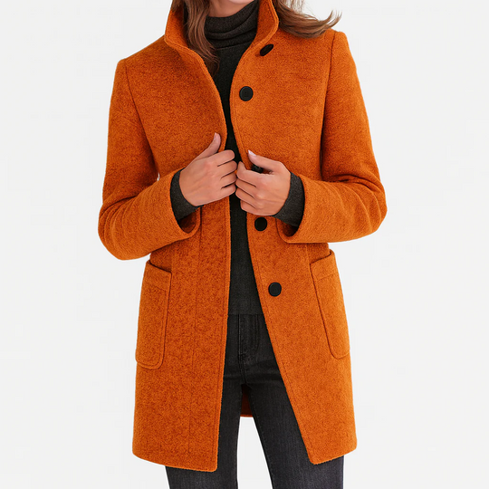 Valeria | Ultra-Soft High-Collar Warmth Coat