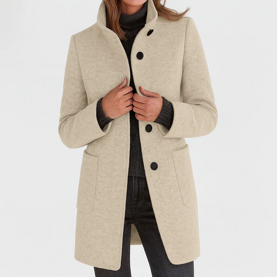 Valeria | Ultra-Soft High-Collar Warmth Coat