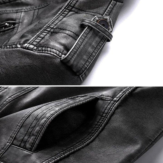 Frontier Leather Jacket - Black